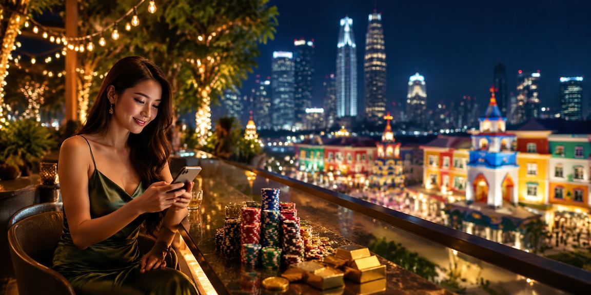 Pemain Malaysia menikmati permainan kad Poker dan Blackjack secara dalam talian