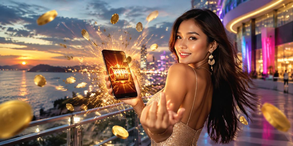 Pemain Malaysia menikmati permainan slot di aplikasi mudah alih 471